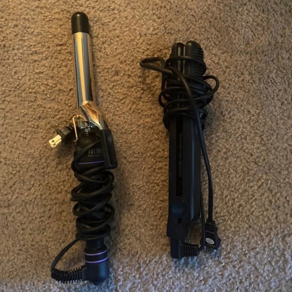 Hot Tools Curling Iron and Straightener with Glove - Picture 1 of 10